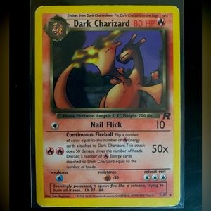 Pokémon DARK CHARIZARD - Team Rocket 21/82
